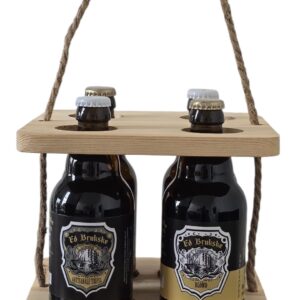 Geschenk pakket bierdrager koord